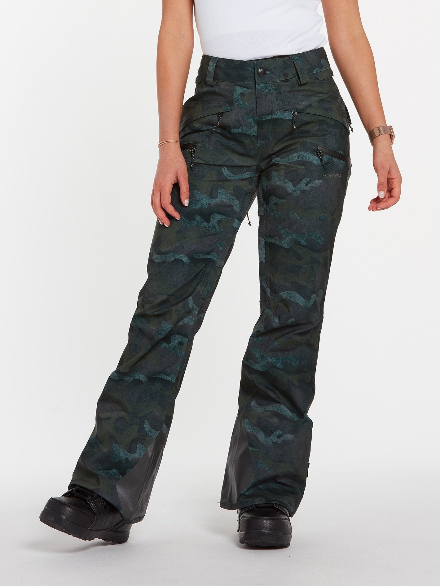 Flor Stretch Gore-Tex Trousers - COVERT GREEN