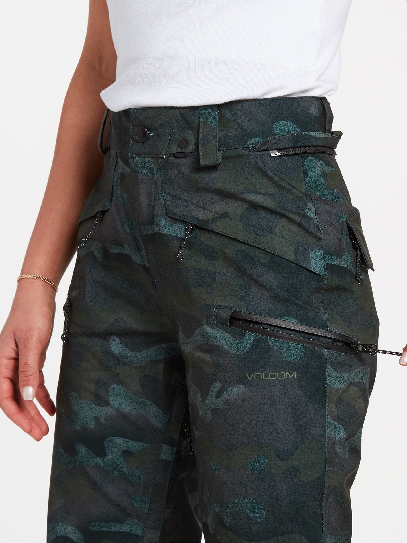 Flor Stretch Gore-Tex Trousers - COVERT GREEN