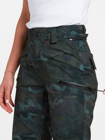 Flor Stretch Gore-Tex Trousers - COVERT GREEN