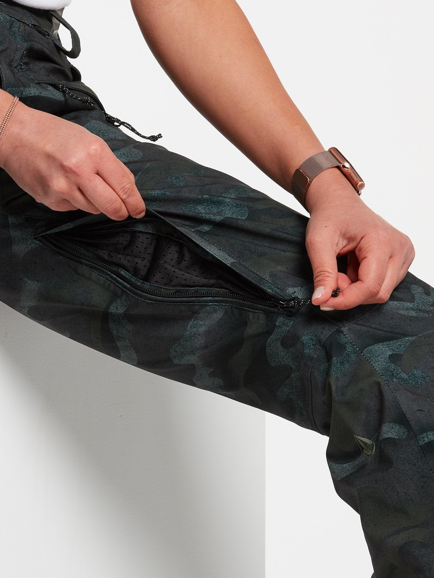 Flor Stretch Gore-Tex Trousers - COVERT GREEN