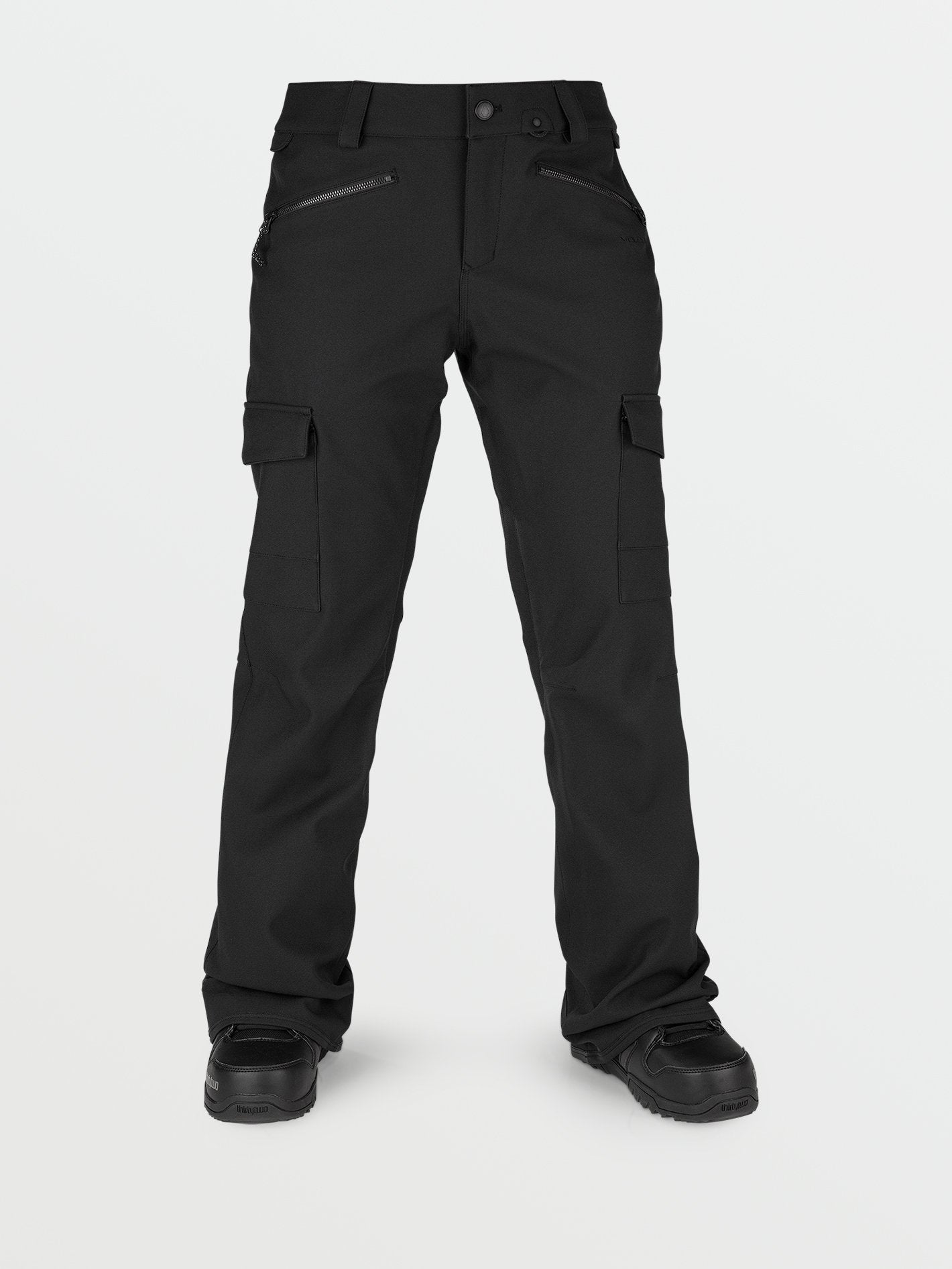 Grace Stretch Trousers - BLACK