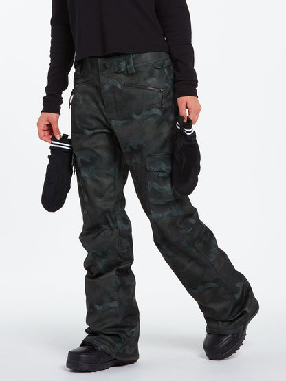 Grace Stretch Trousers - COVERT GREEN