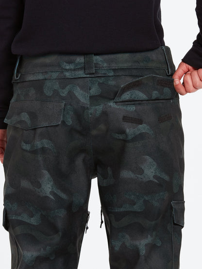 Grace Stretch Trousers - COVERT GREEN