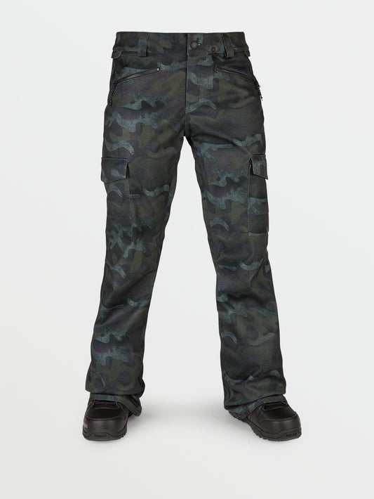 Grace Stretch Trousers - COVERT GREEN