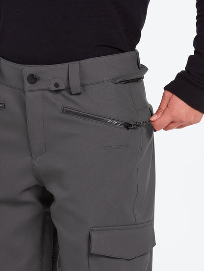 Grace Stretch Trousers - DARK GREY