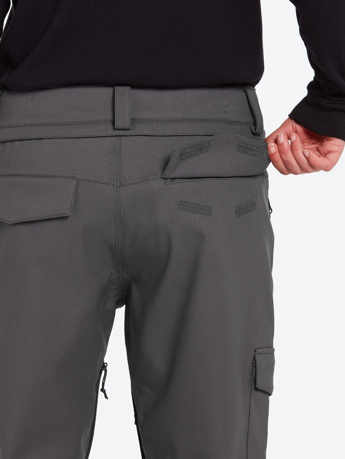 Grace Stretch Trousers - DARK GREY