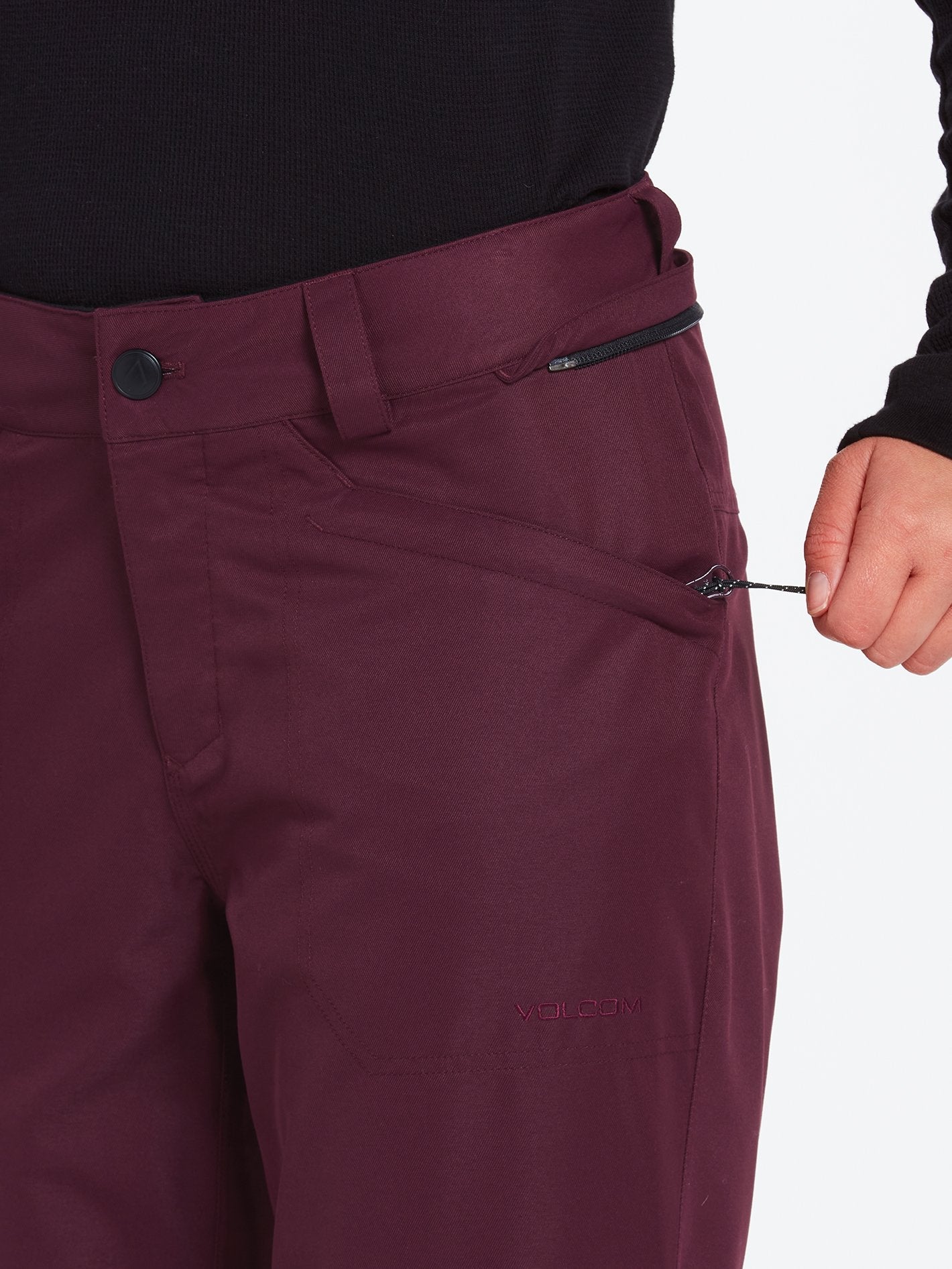 Hallen Trousers - MERLOT