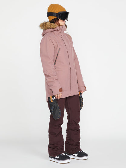 Swift Bib Overall - Black Plum