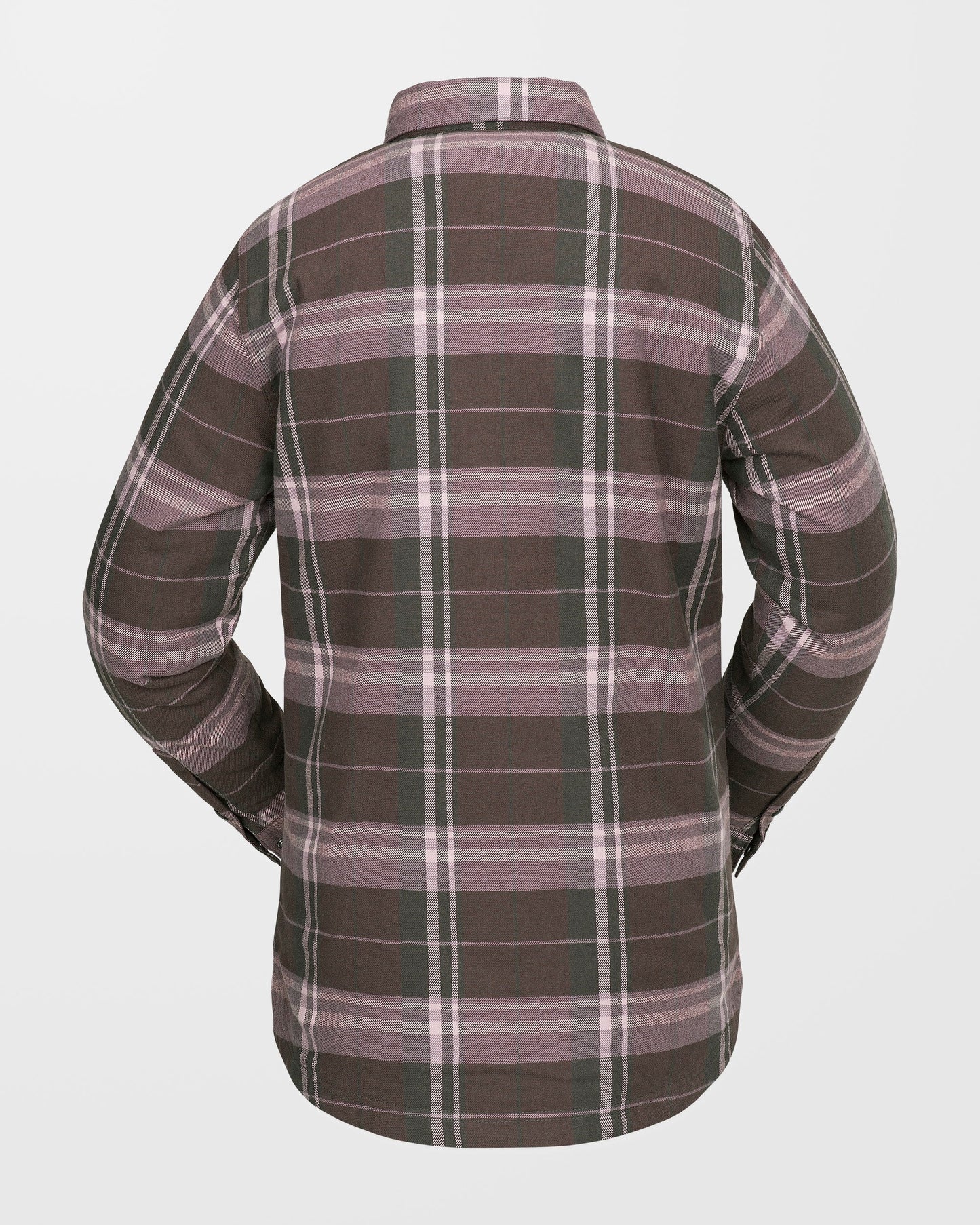 Insulated Riding Flannel Jacket - Dusty Lavender