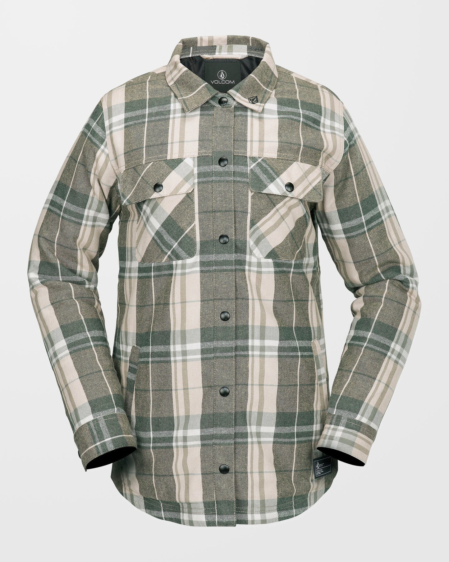 Insulated Riding Flannel Jacket - Sand