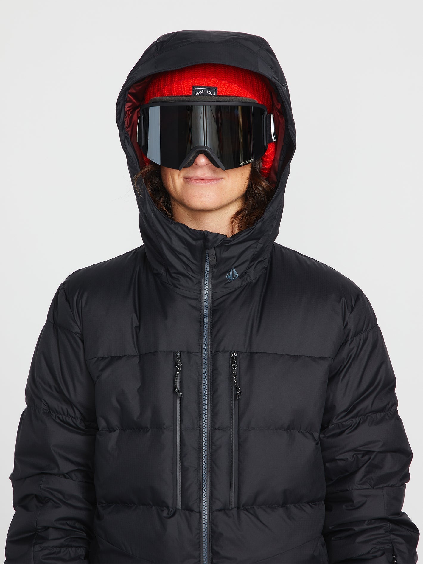 Lifted Down Jacket - Black (Unisex)