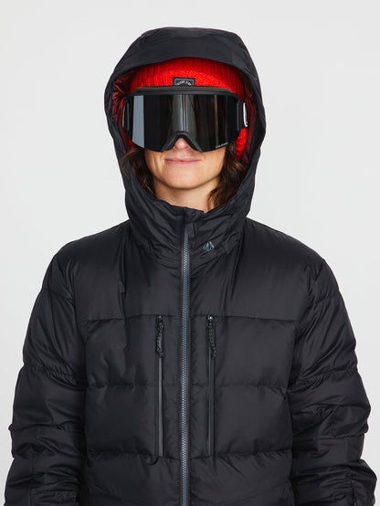 Lifted Down Jacket - Black (Unisex)