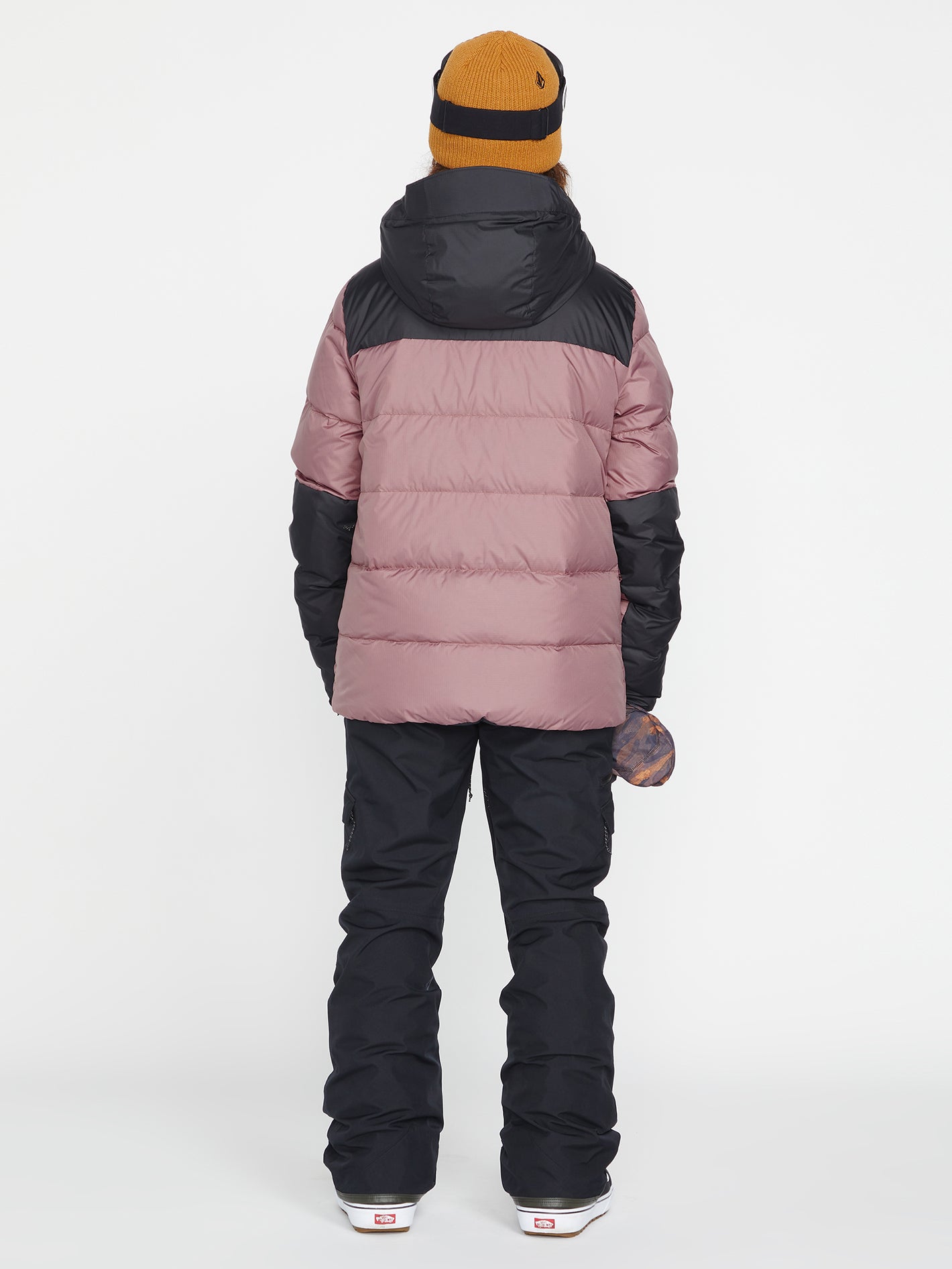 Lifted Down Jacket - Rosewood (Unisex)