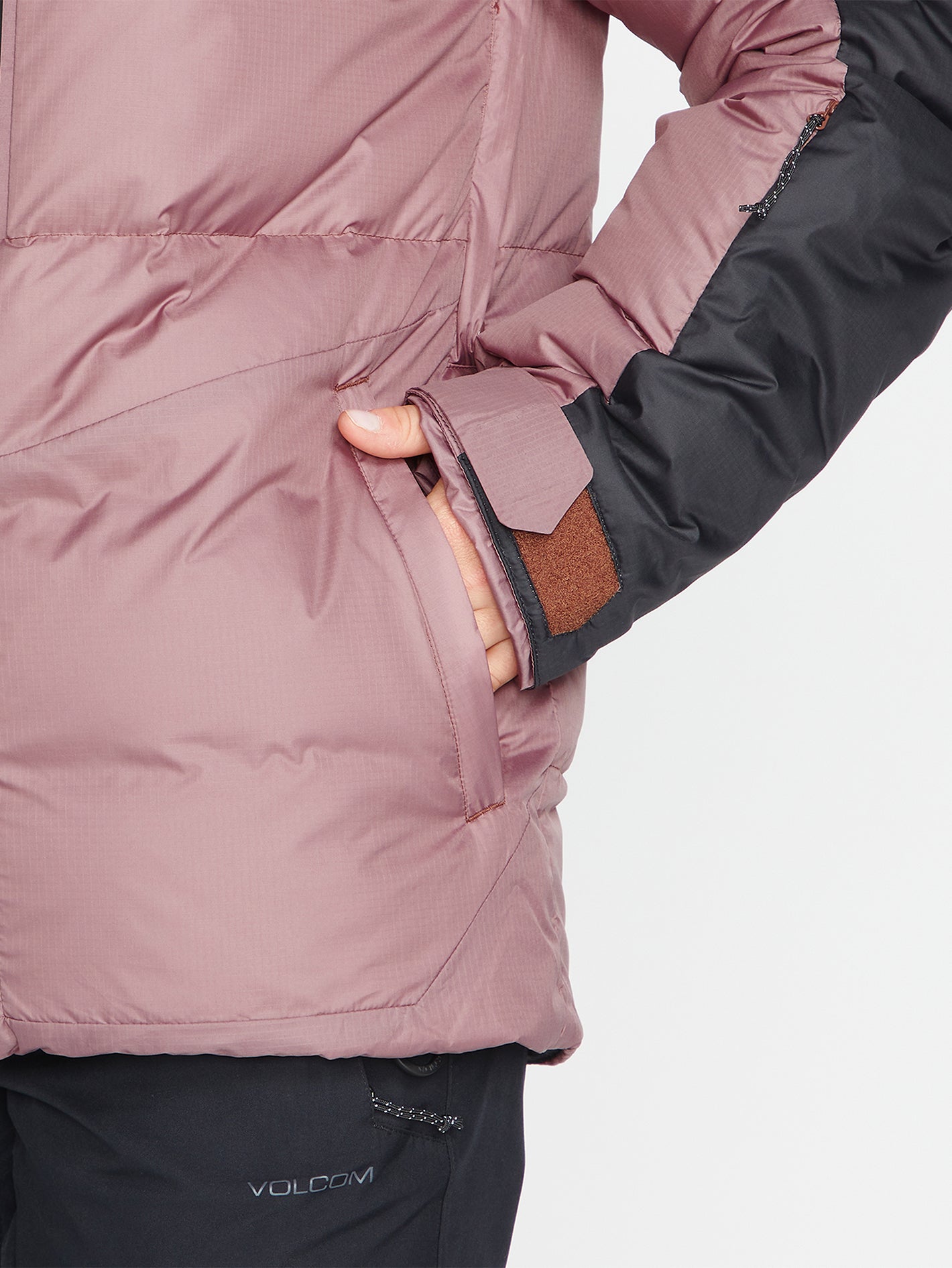 Lifted Down Jacket - Rosewood (Unisex)