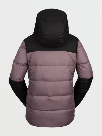 Lifted Down Jacket - Rosewood (Unisex)