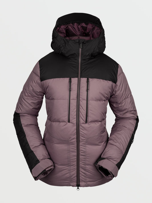 Lifted Down Jacket - Rosewood (Unisex)