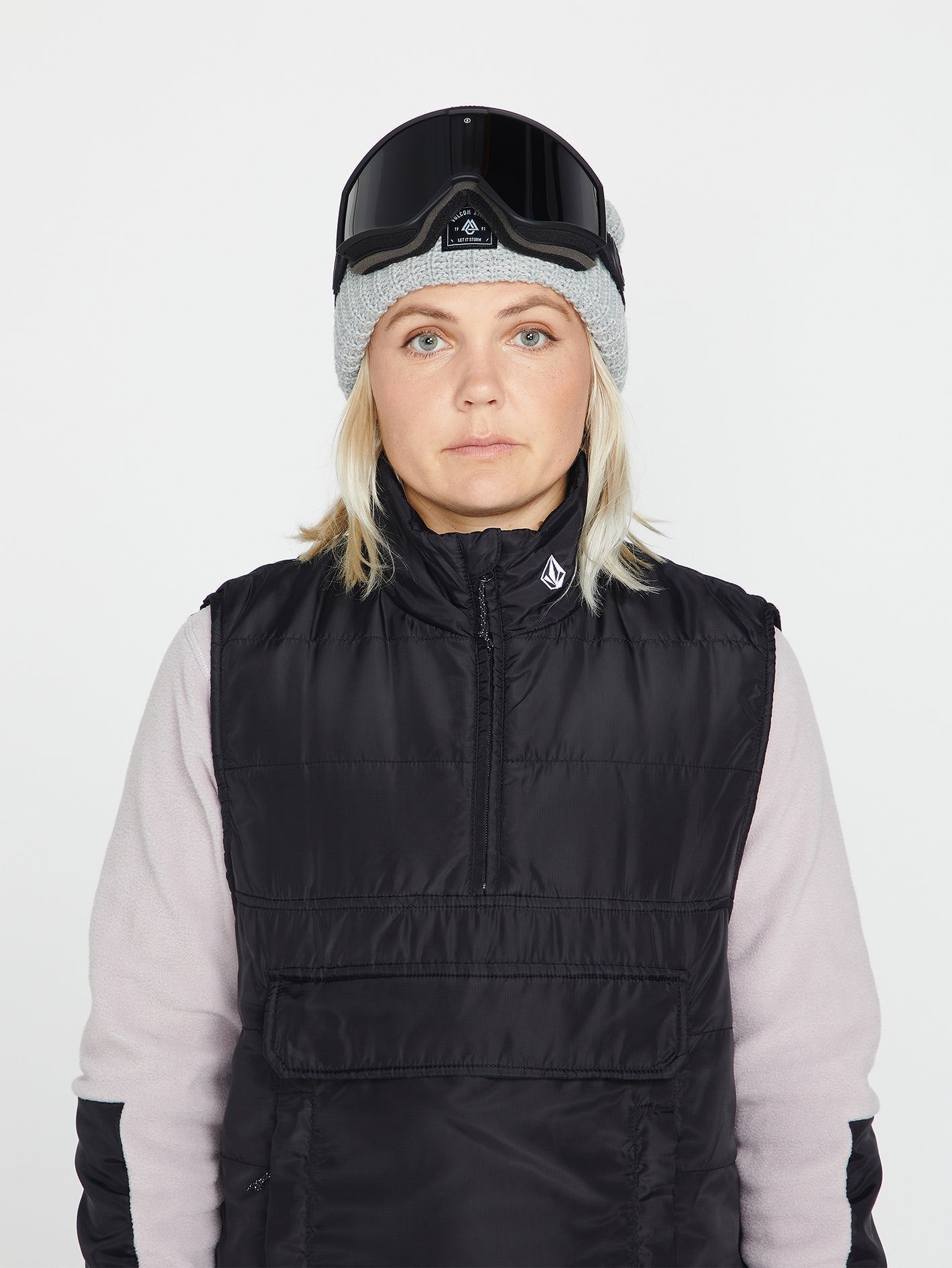 Packable Puff Vest - Black (Unisex)