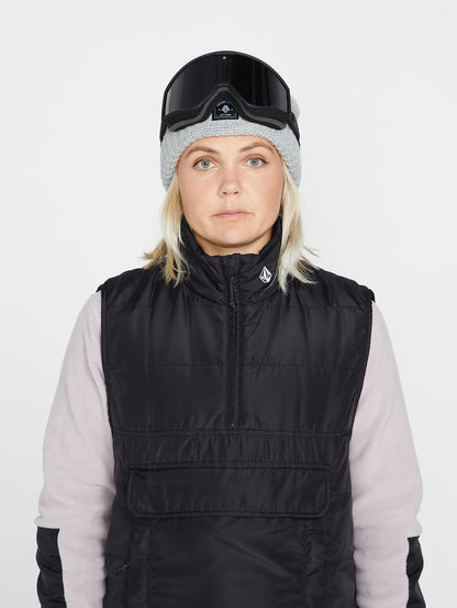Packable Puff Vest - Black (Unisex)