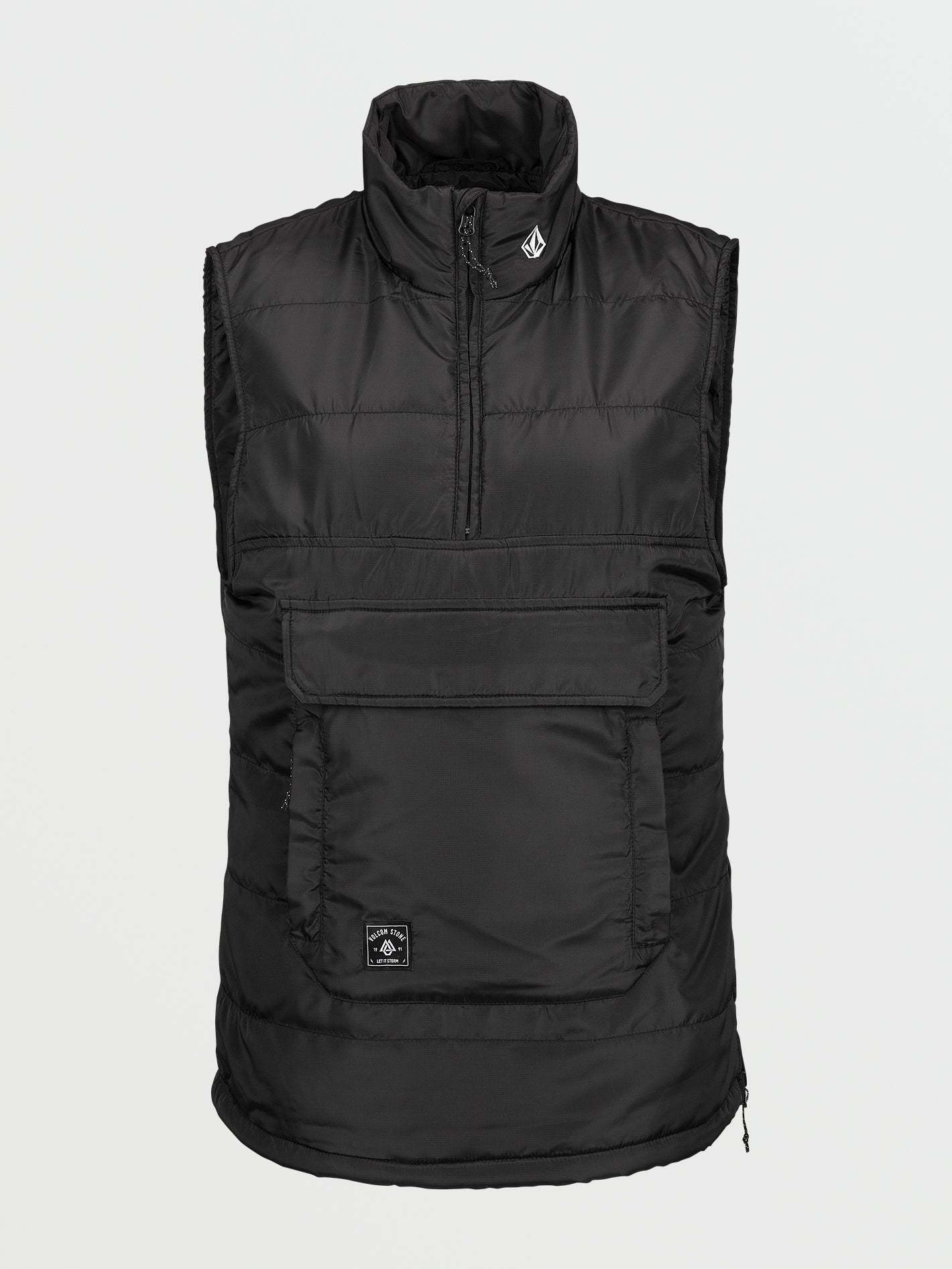 Packable Puff Vest - Black (Unisex)