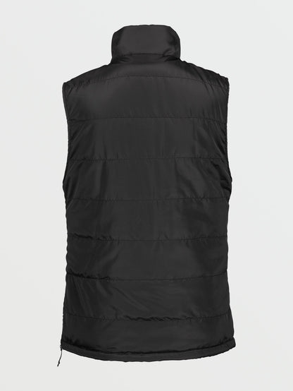 Packable Puff Vest - Black (Unisex)
