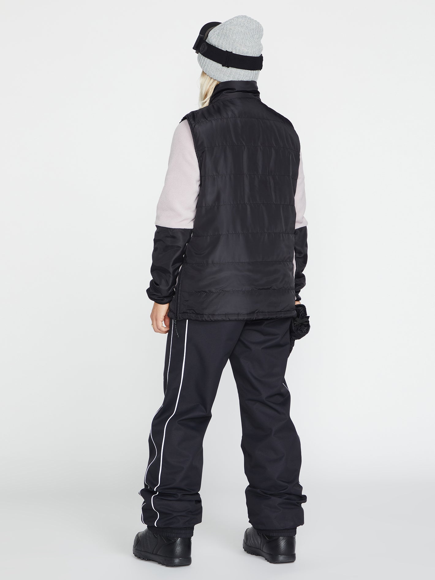Packable Puff Vest - Black (Unisex)