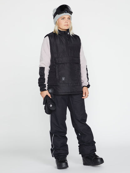 Packable Puff Vest - Black (Unisex)