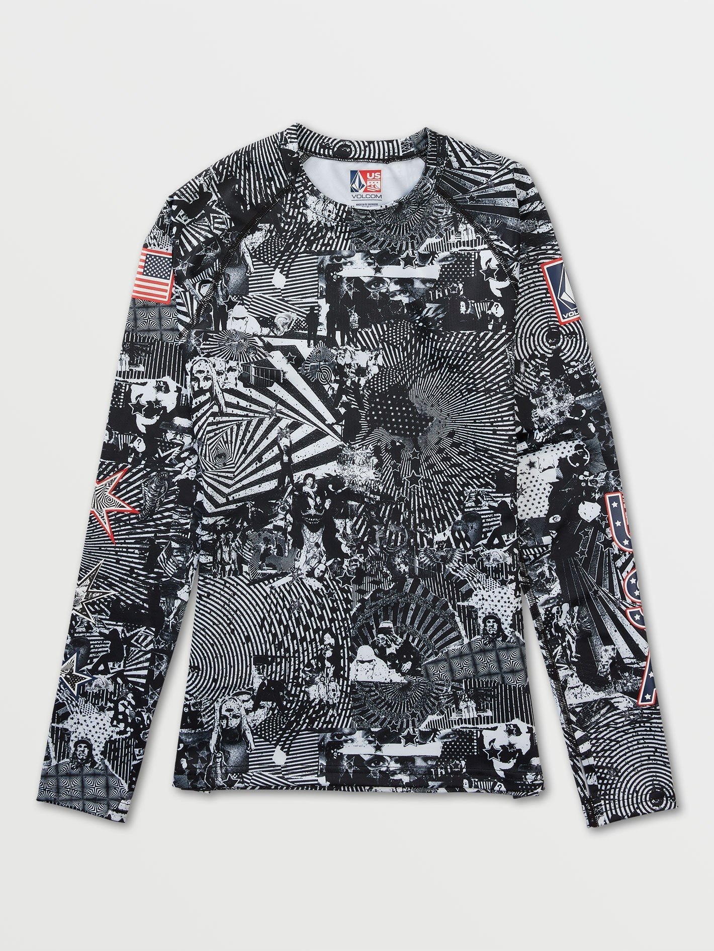 USST Base Layer Top - BLACK WHITE