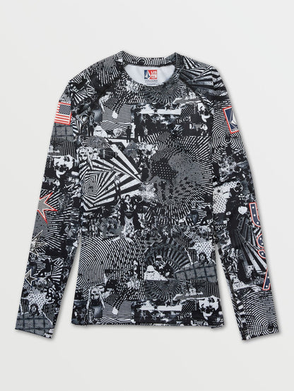 USST Base Layer Top - BLACK WHITE