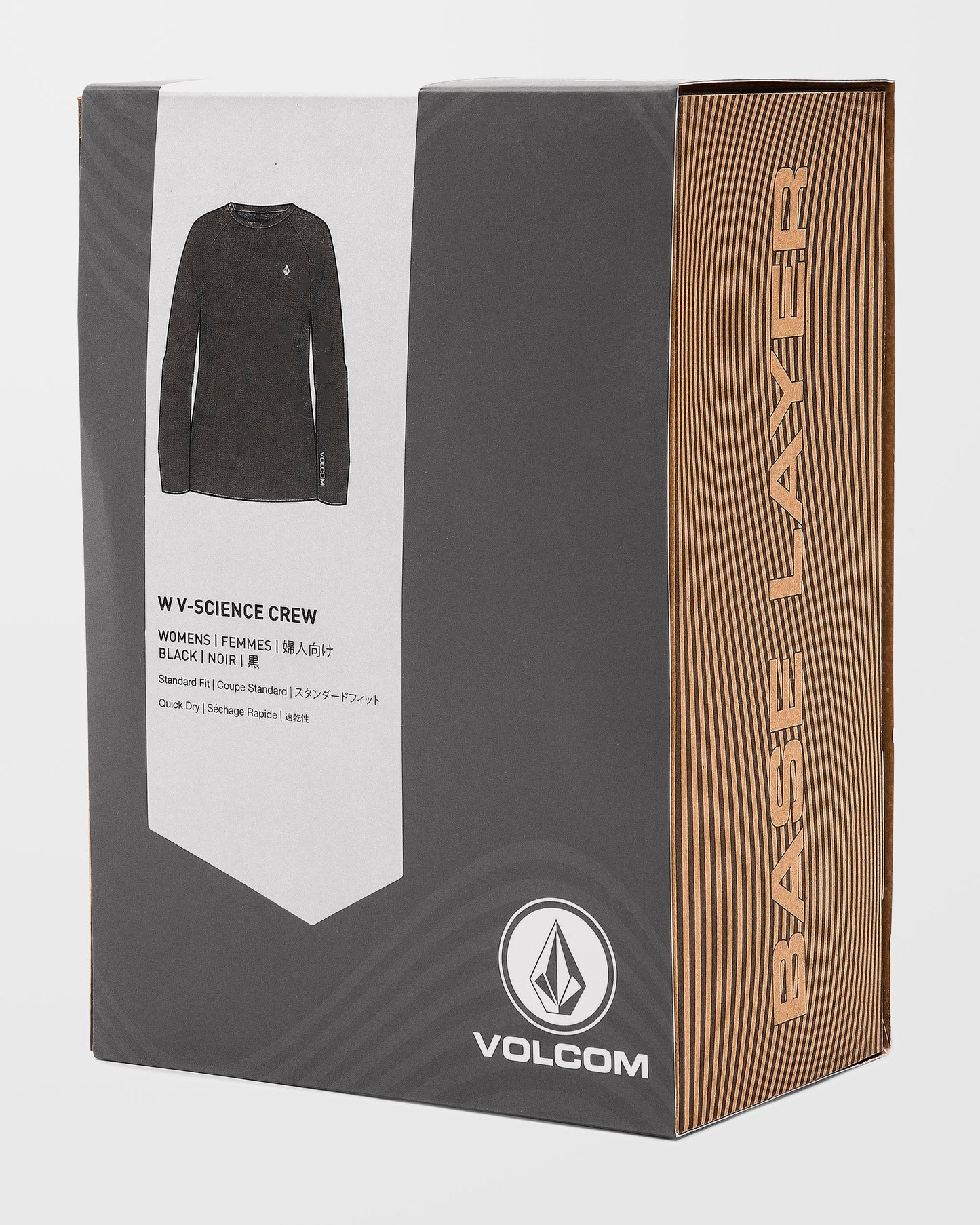 W V-Science Base Layer Top - Black