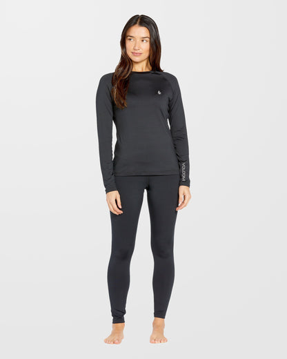 W V-Science Base Layer Top - Black