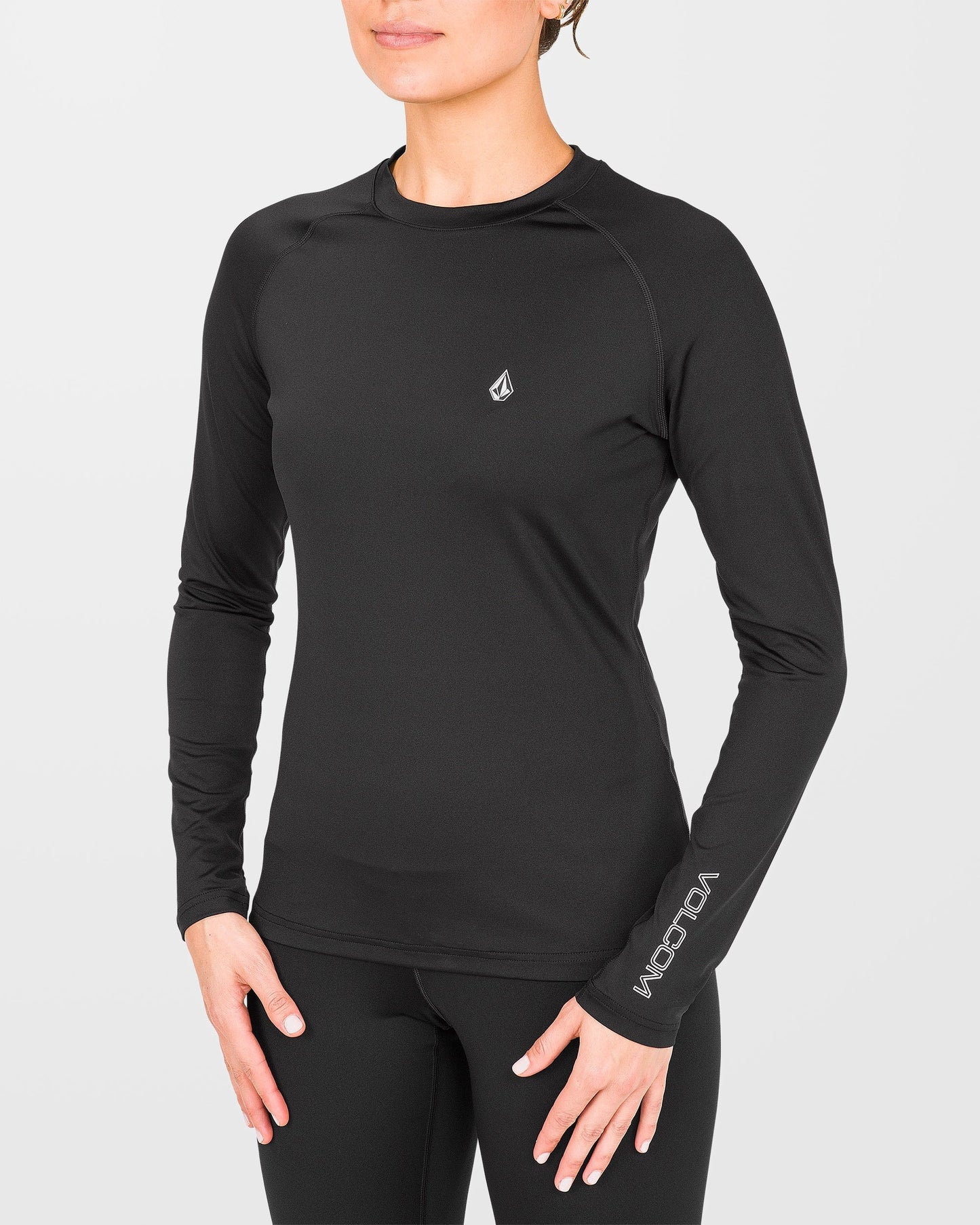 W V-Science Base Layer Top - Black
