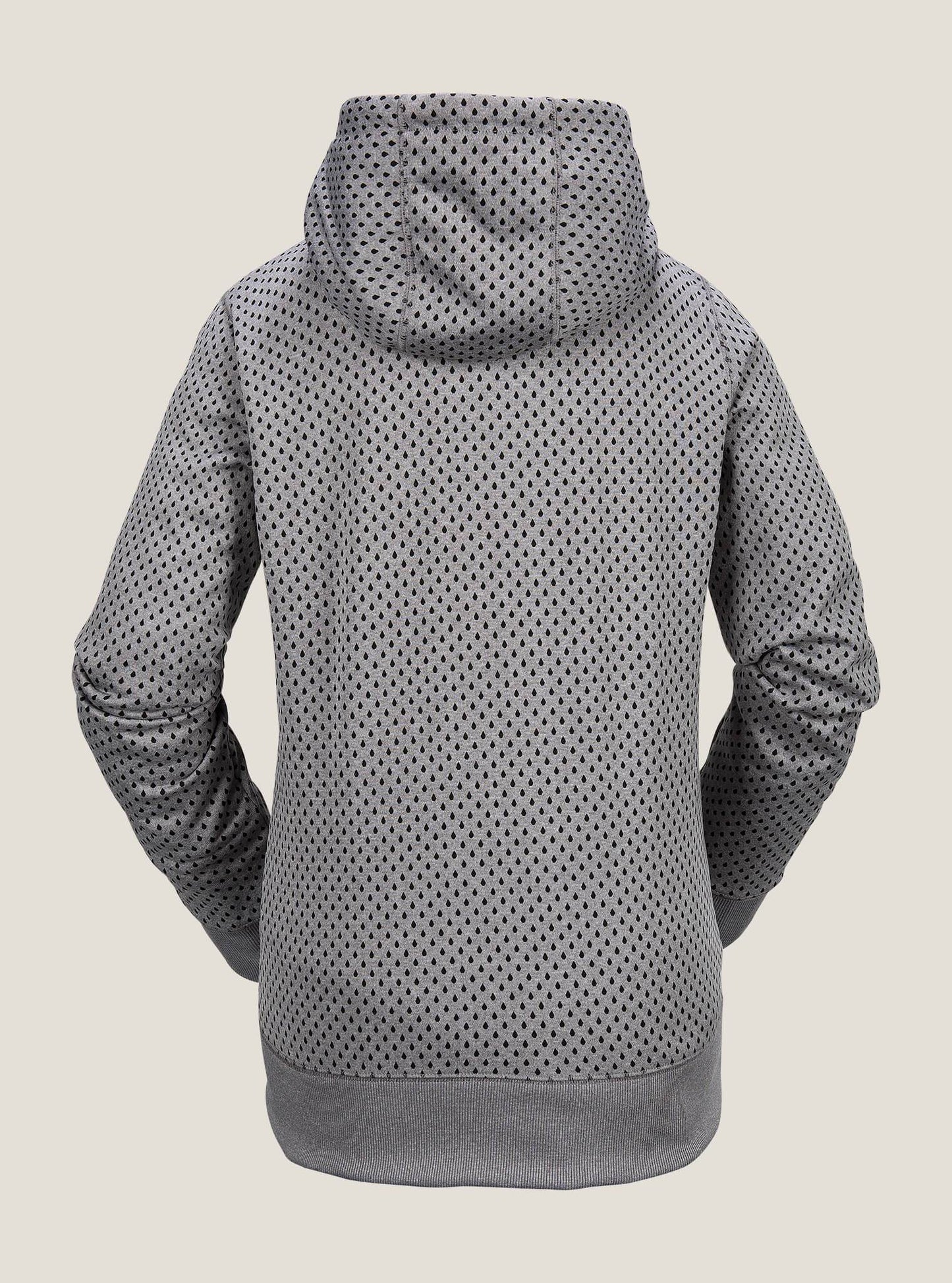 Stone Dot Fleece - Heather Grey