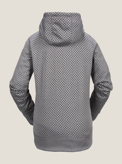 Stone Dot Fleece - Heather Grey