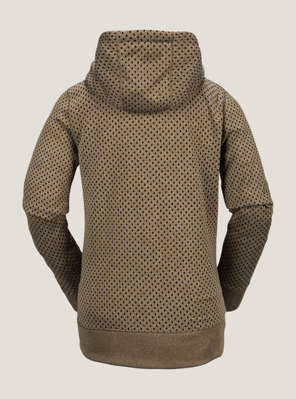 Stone Dot Fleece - Moss