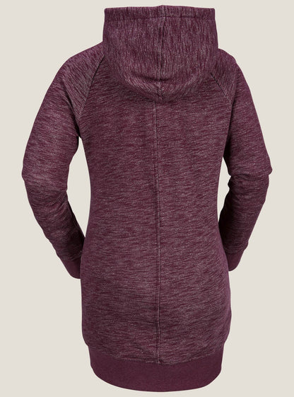Costus Pullover Fleece - Black Red