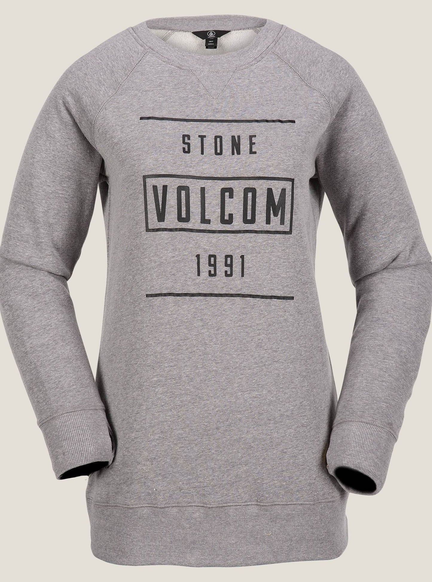 6Mile Crew Fleece - Heather Grey