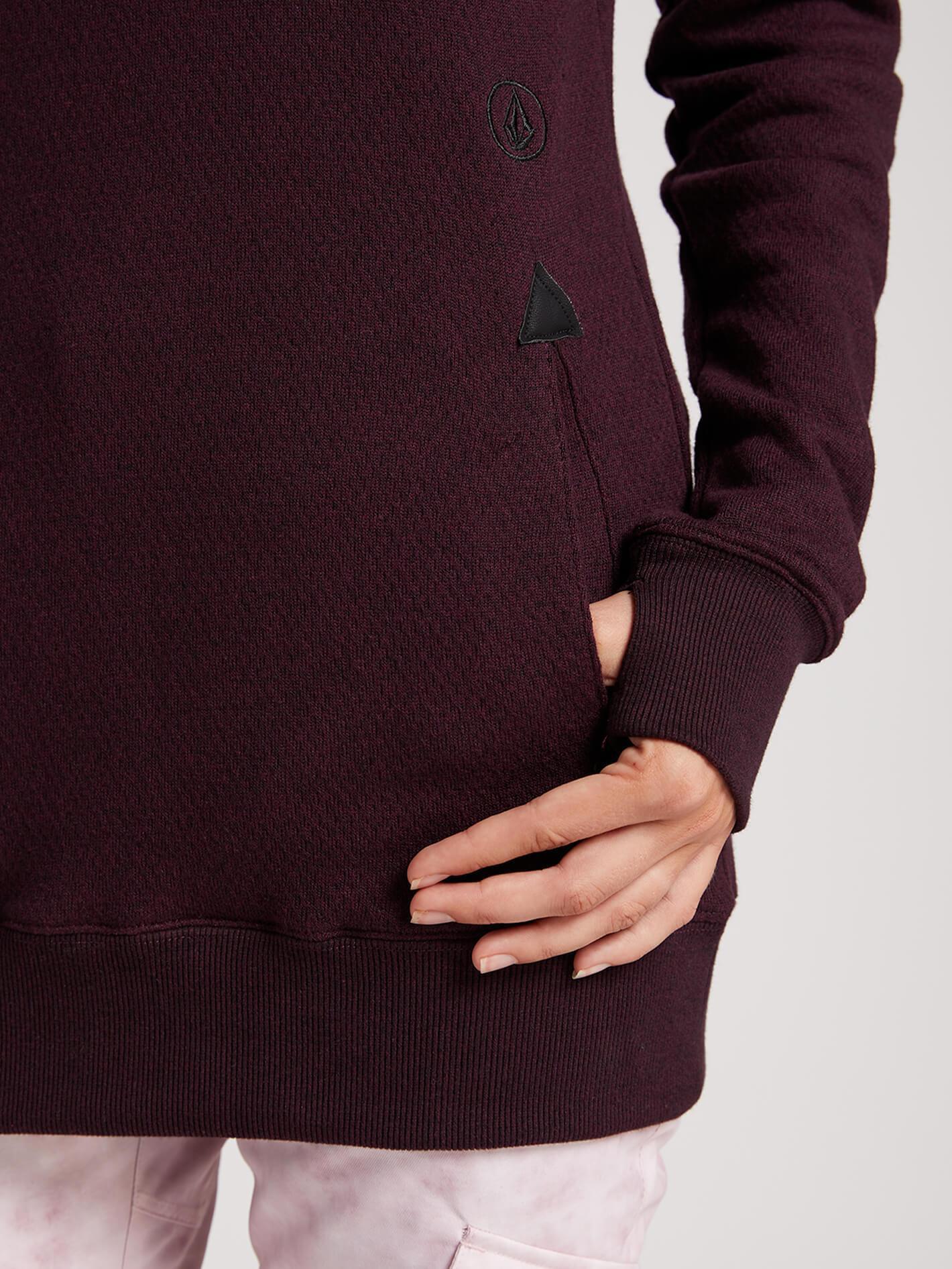 Tower Pullover Fleece - Merlot