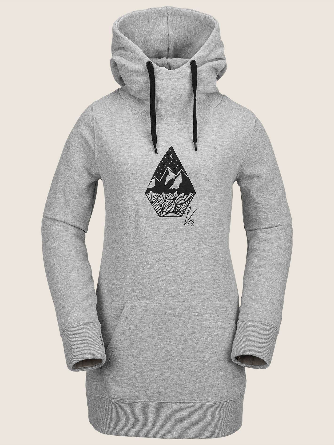 Costus Pullover Fleece - Heather Grey