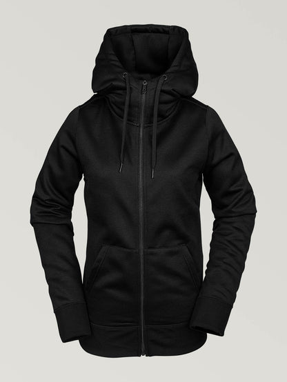 Womens Cascara Fleece - Black