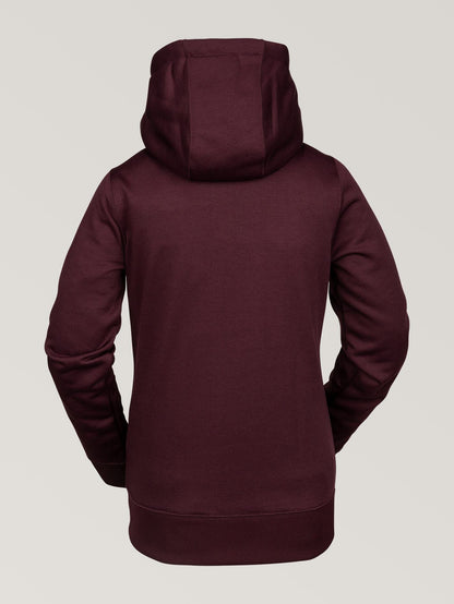 Womens Cascara Fleece - Merlot