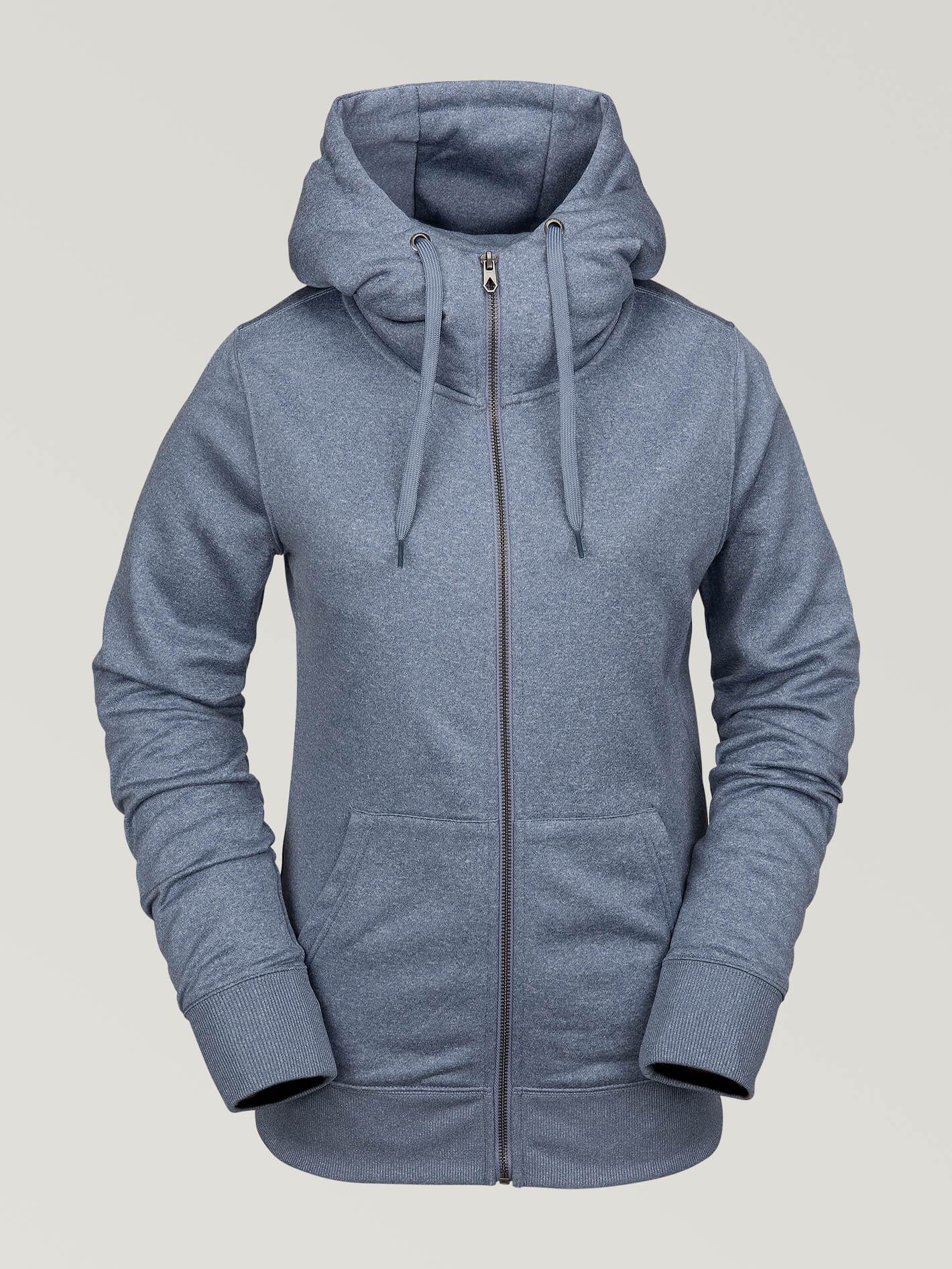 Womens Cascara Fleece - Washed Blue