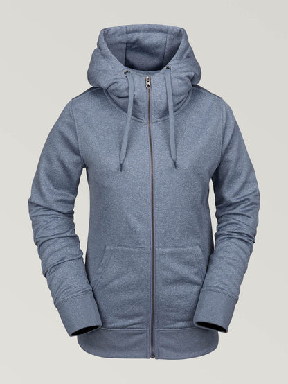 Womens Cascara Fleece - Washed Blue