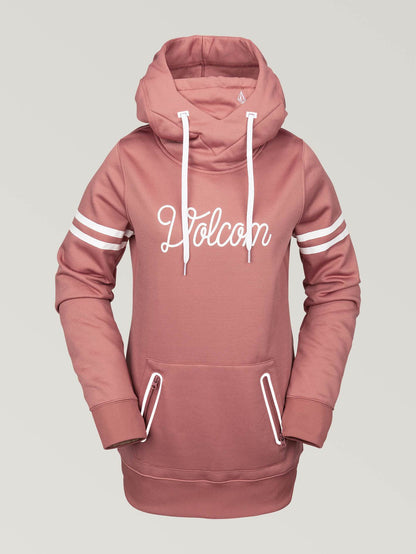 Womens Spring Shred Hoody - Mauve