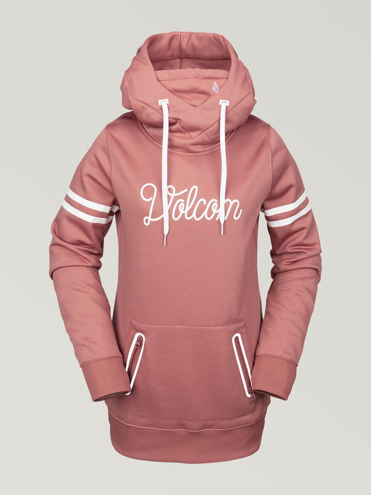 Womens Spring Shred Hoody - Mauve