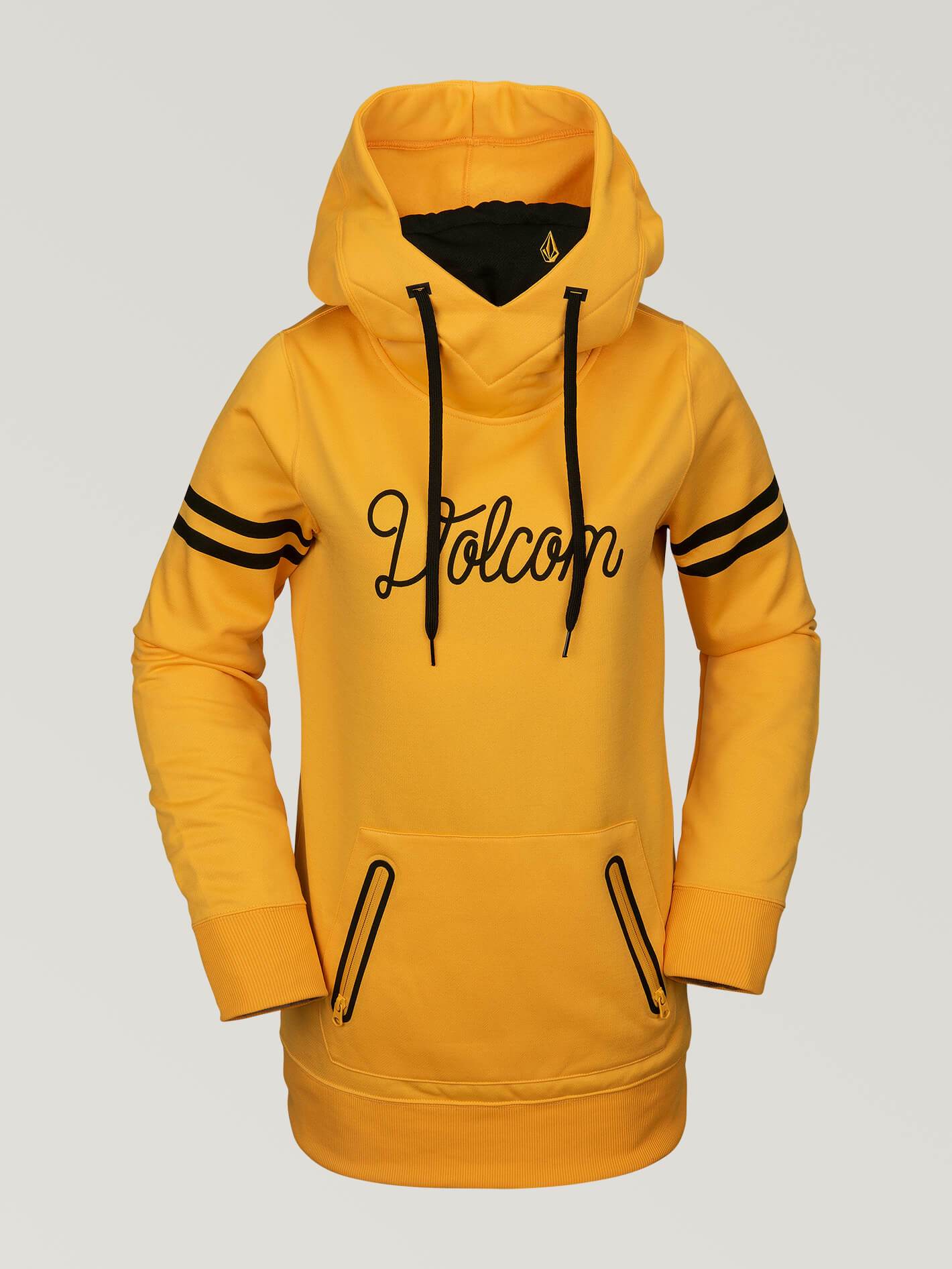Womens Spring Shred Hoody - Yellow