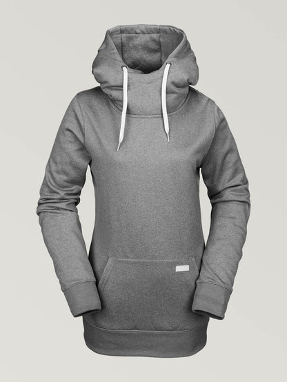 Womens Yerba Pullover Fleece - Heather Grey