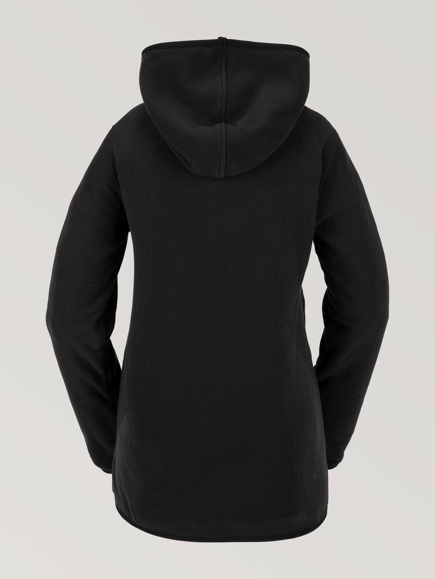 Womens Polartec® Mid Hoody - Black