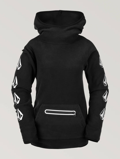 Womens Polartec® Mid Hoody - Black