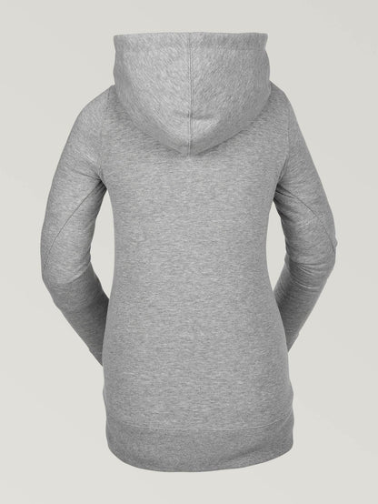 Womens Tower Pullover Fleece - Heather Grey