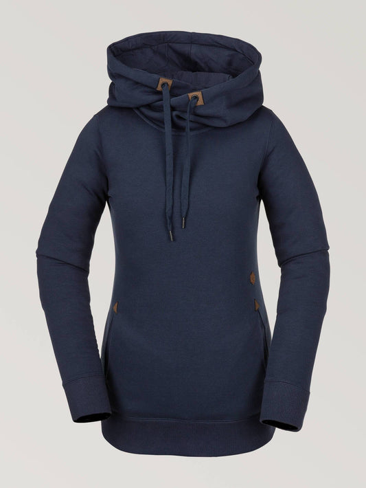 Womens Tower Pullover Fleece - Navy